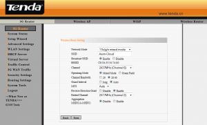 Configuring 3G150M Router - Step 3