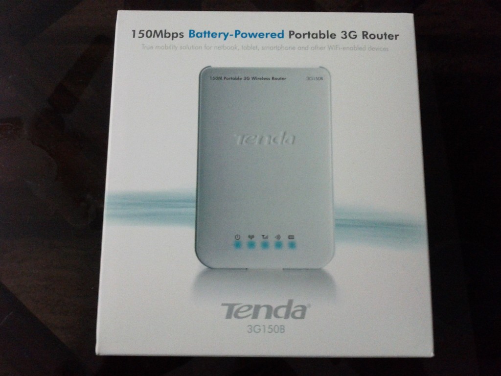 Tenda Portable 3G wireless router 3G150B